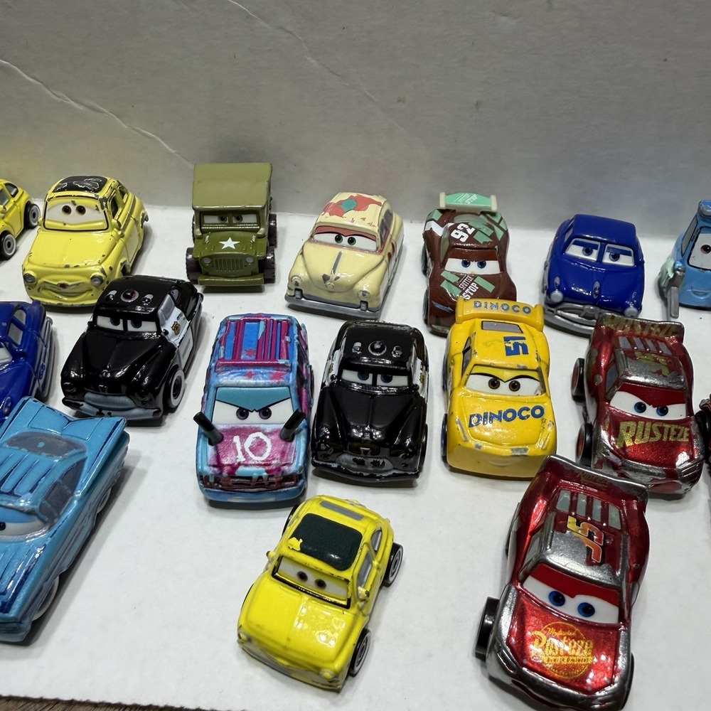 Disney Cars Mini Die Cast Racer Lot 29 Cars - Picture 5 of 16